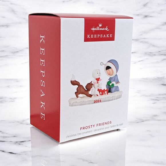 Hallmark 2024 FROSTY FRIENDS 45th Series Ornament BRAND NEW - Picture 3 of 10